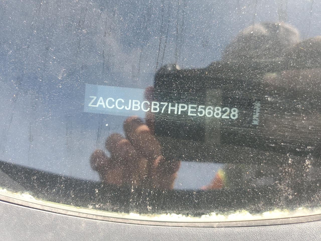 ZACCJBCB7HPE56828 2017 Jeep Renegade Trailhawk