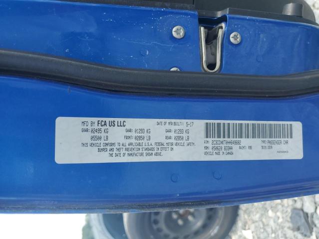 2017 DODGE CHARGER PO - 2C3CDXKT0HH649682