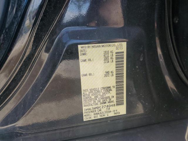 2015 NISSAN ALTIMA 2.5 - 1N4AL3AP6FC274048