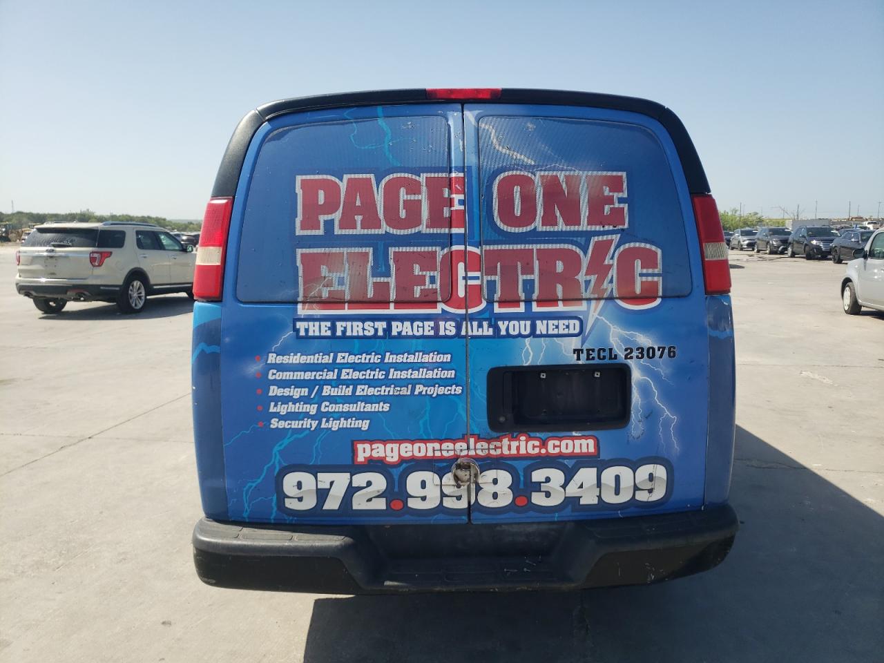 1GCSGAFX6C1112363 2012 Chevrolet Express G1500