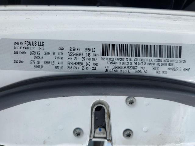 2015 Ram 1500 Slt VIN: 1C6RR6GT9FS603467 Lot: 61286314