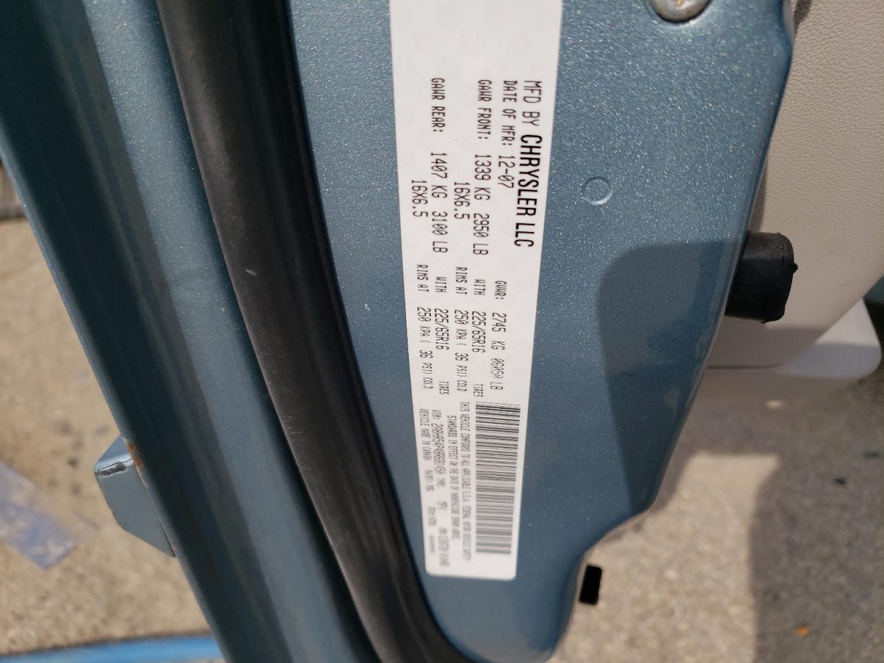 2A8HR54P48R681450 2008 Chrysler Town & Country Touring