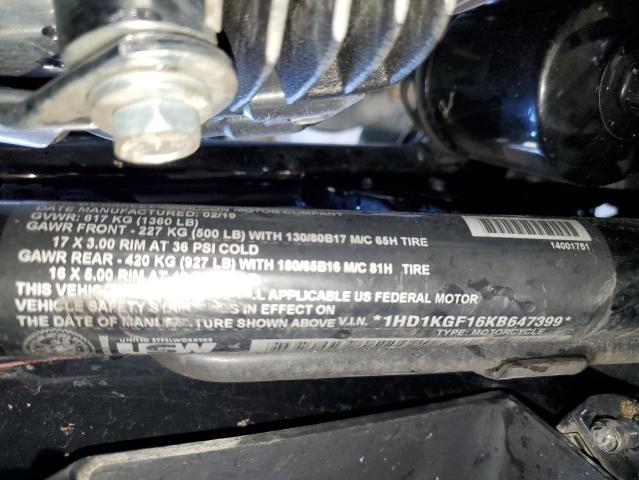 2019 HARLEY-DAVIDSON FLTRU 1HD1KGF16KB647399