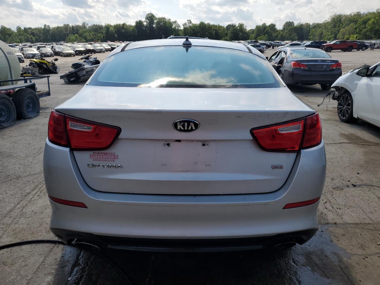 2014 Kia Optima Lx vin: 5XXGM4A73EG346510