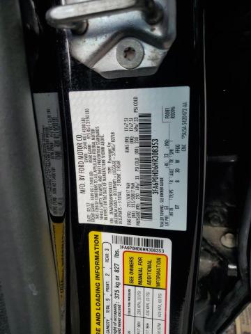 2017 Ford Fusion Se VIN: 3FA6P0HD6HR308353 Lot: 62877564