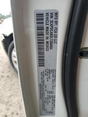 2020 Dodge Journey Se VIN: 3C4PDCAB3LT260484 Lot: 60660424