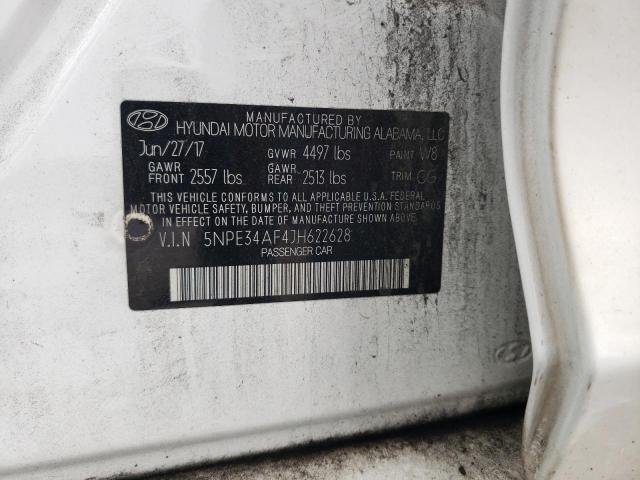 2018 HYUNDAI SONATA SPO - 5NPE34AF4JH622628
