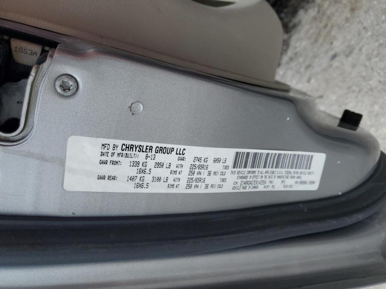 2C4RRGAG7ER142554 2014 Ram Tradesman