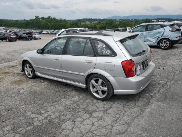 MAZDA PROTEGE 2003 silver  gas JM1BJ245131200147 photo #3