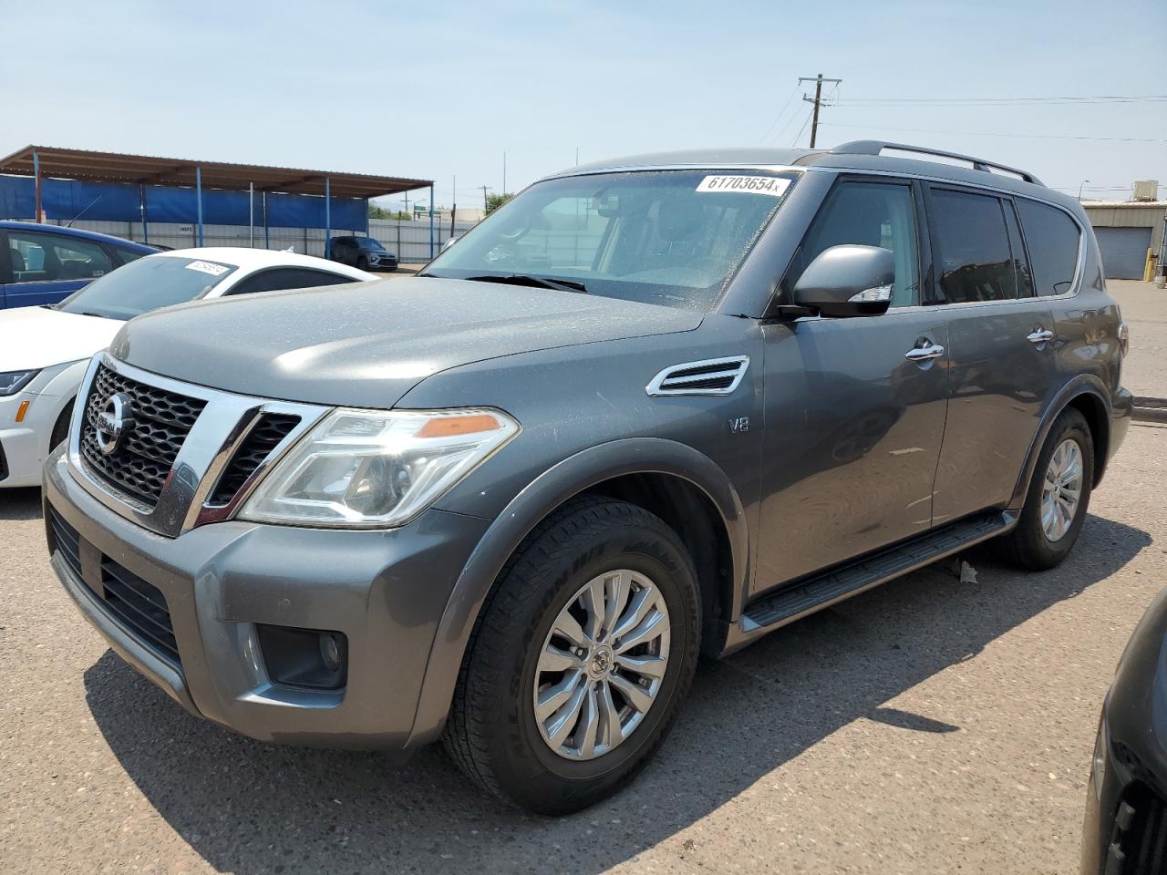 2017 Nissan Armada Sv vin: JN8AY2NC0H9509075