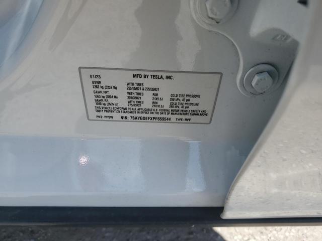 2023 TESLA MODEL Y 7SAYGDEFXPF659544