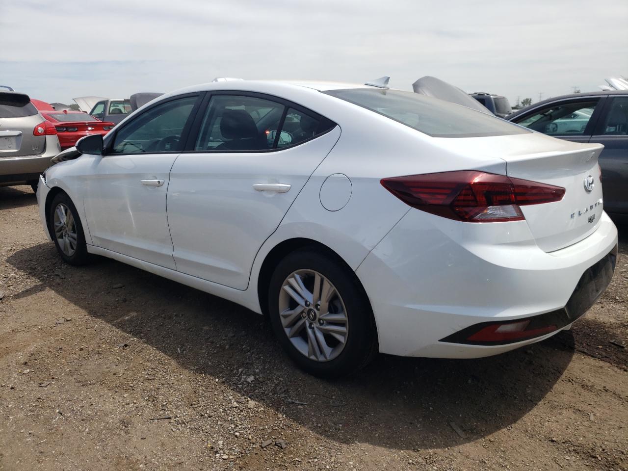 2020 Hyundai Elantra Sel vin: 5NPD84LF1LH593148