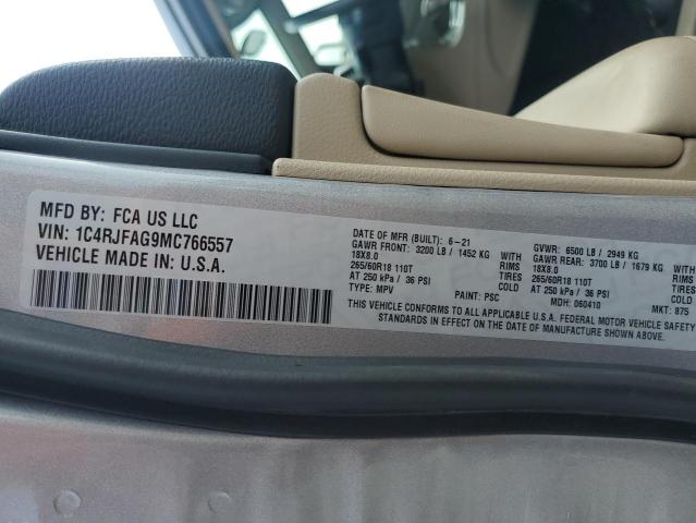 2021 JEEP GRAND CHER - 1C4RJFAG9MC766557