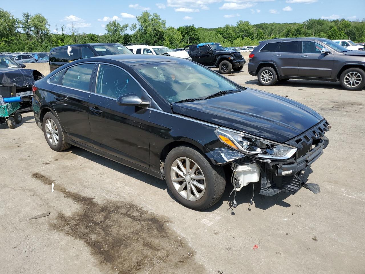 Lot #2758122968 2018 HYUNDAI SONATA SE