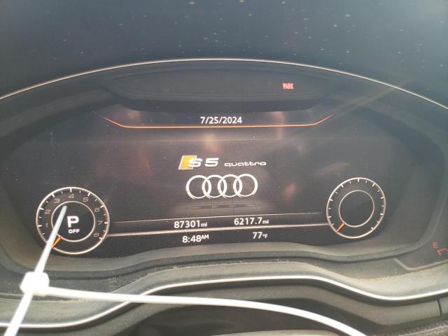 2018 AUDI S5 PRESTIG WAUC4CF53JA030365