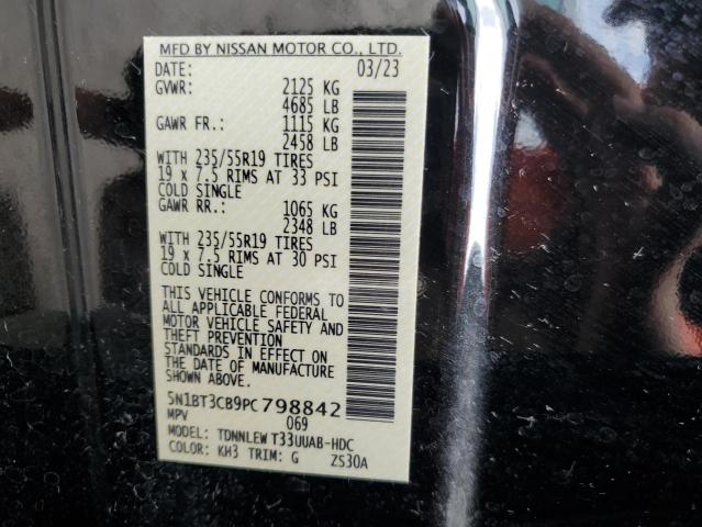 2023 NISSAN ROGUE SL - 5N1BT3CB9PC798842