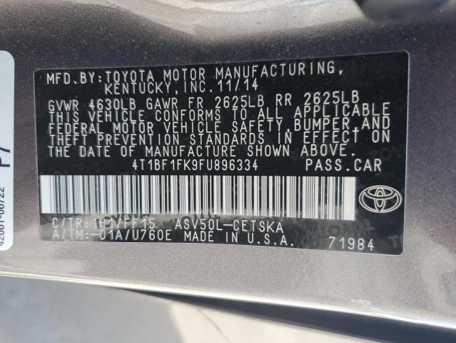 4T1BF1FK9FU896334 2015 TOYOTA CAMRY - Image 13