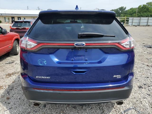 2015 Ford Edge Sel VIN: 2FMTK4J88FBB39881 Lot: 61853624