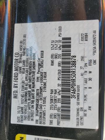 VIN 3FA6P0HR5DR138878 2013 Ford Fusion, SE no.12