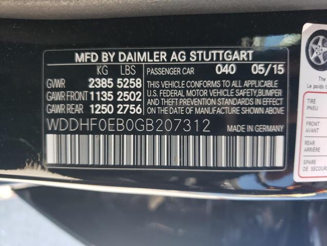 VIN WDDHF0EB0GB207312 2016 Mercedes-Benz E-Class, 2... no.12