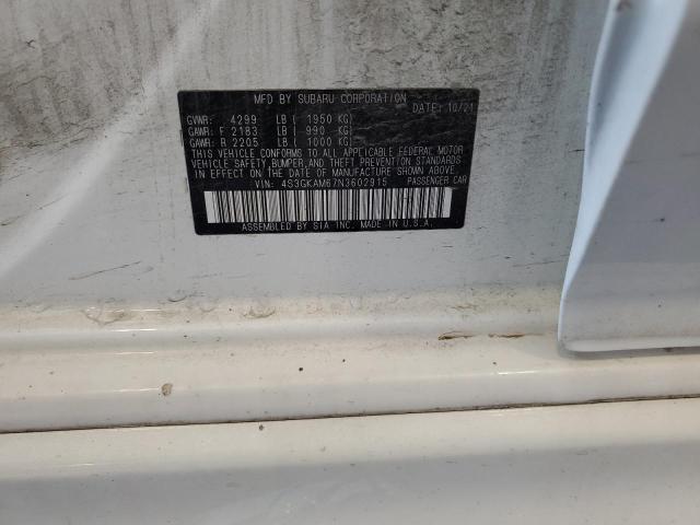 2022 Subaru Impreza Sport VIN: 4S3GKAM67N3602915 Lot: 62661404