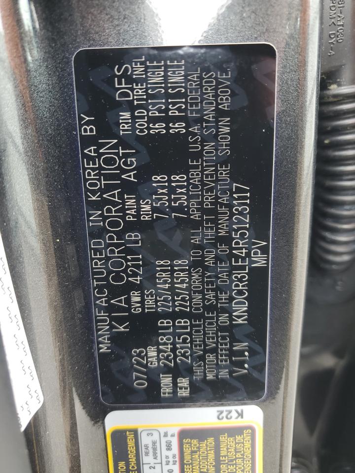 KNDCR3LE4R5123117 2024 Kia Niro Ex