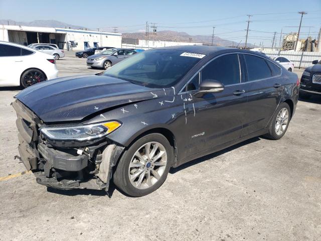 VIN 3FA6P0LUXHR399408 2017 Ford Fusion, Se Hybrid no.1