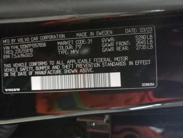 2023 VOLVO XC60 PLUS YV4L12DN7P1357656