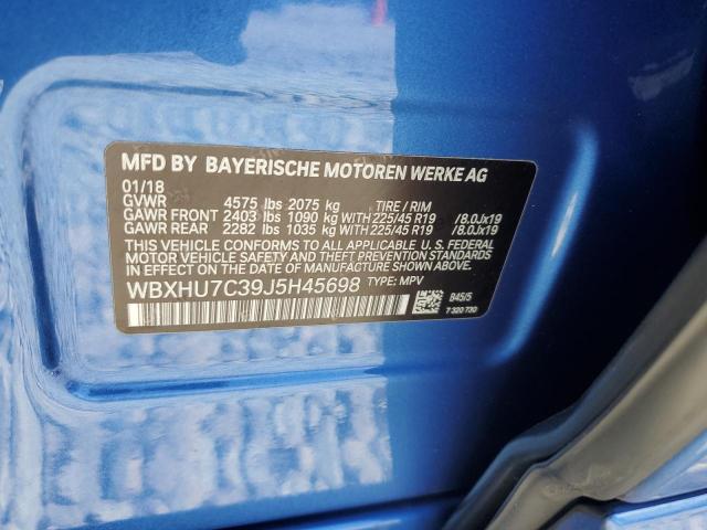 VIN WBXHU7C39J5H45698 2018 BMW X1, Sdrive28I no.14