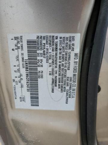 2003 Lincoln Town Car Executive VIN: 1LNHM81W63Y624735 Lot: 62496664