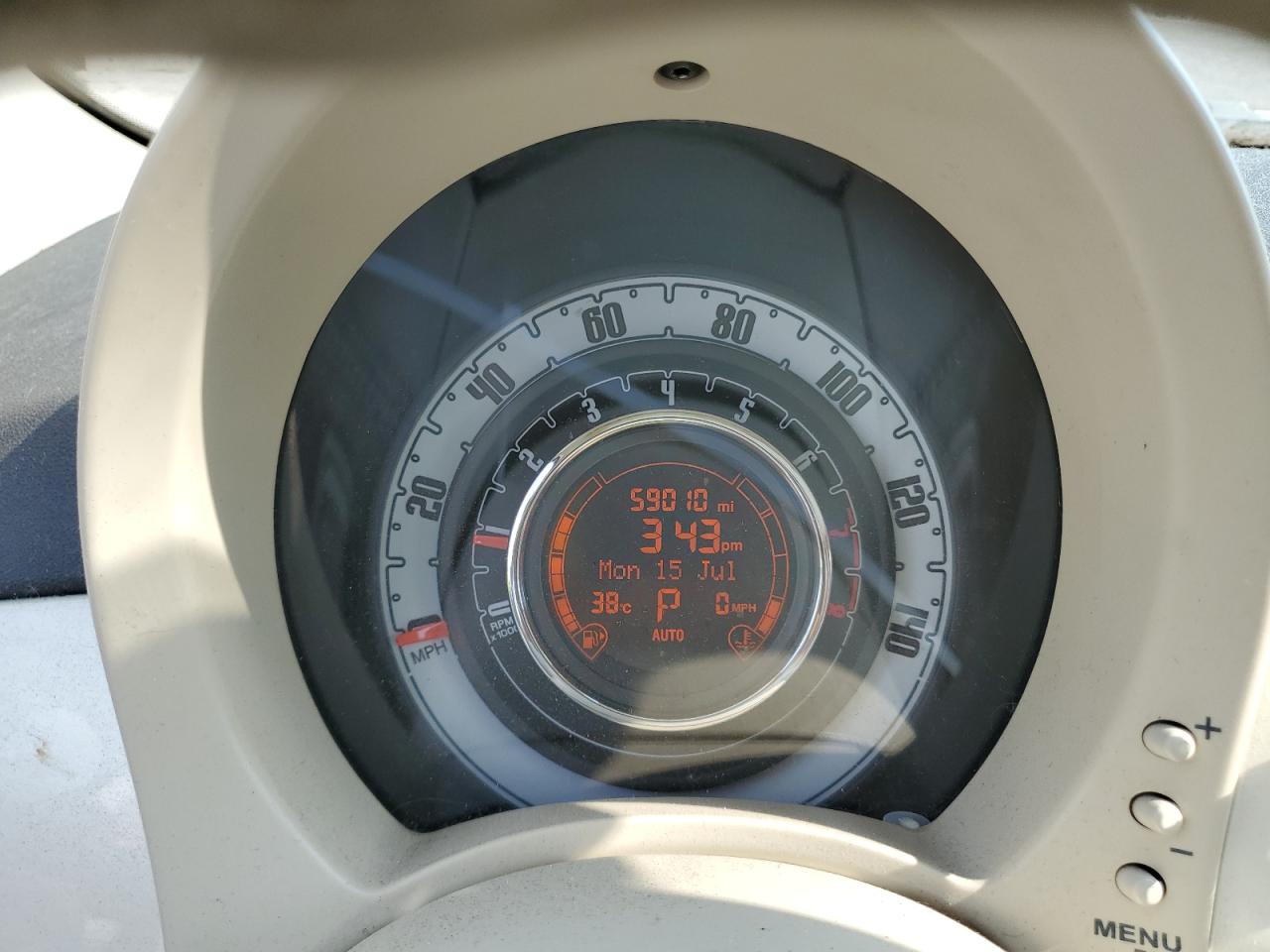 3C3CFFCR3CT106656 2012 Fiat 500 Lounge