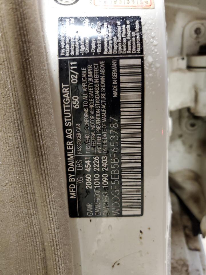 WDDGF5EB5BF653787 2011 Mercedes-Benz C 300