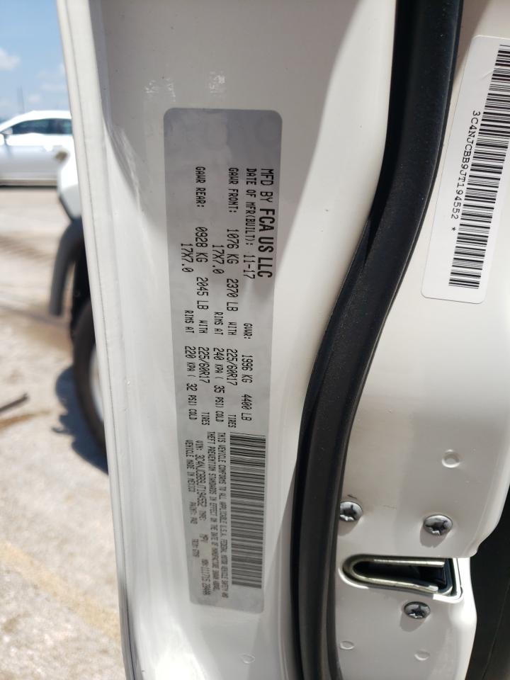 3C4NJCBB9JT194552 2018 Jeep Compass Latitude