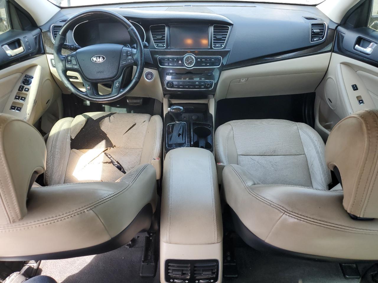 2014 Kia Cadenza Premium vin: KNALN4D74E5127435