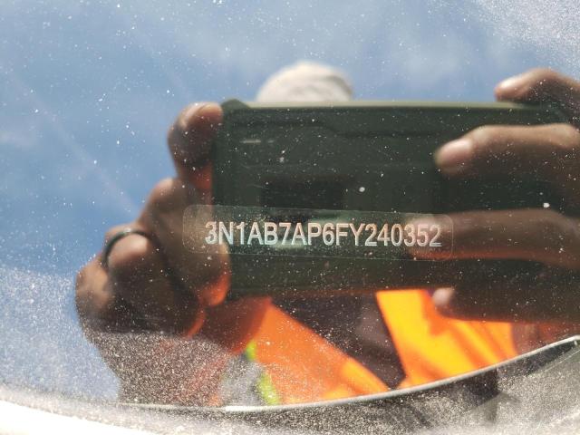 2015 Nissan Sentra S VIN: 3N1AB7AP6FY240352 Lot: 62367094