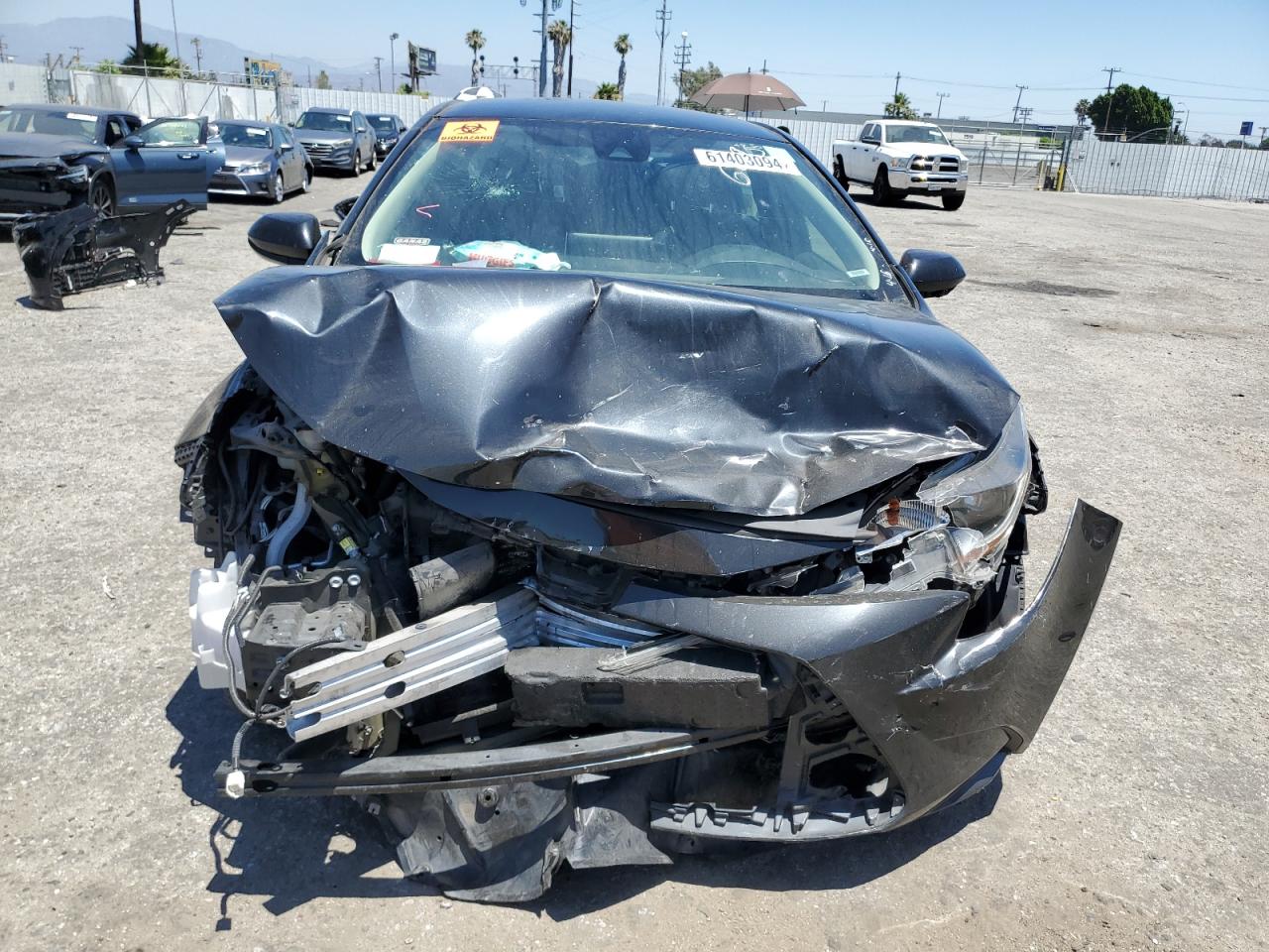 2020 Toyota Corolla Le vin: 5YFEPRAE9LP016093