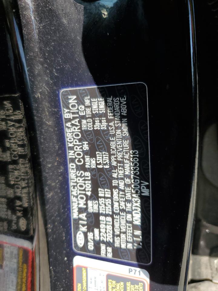 KNDJX3A50G7335613 2016 Kia Soul !