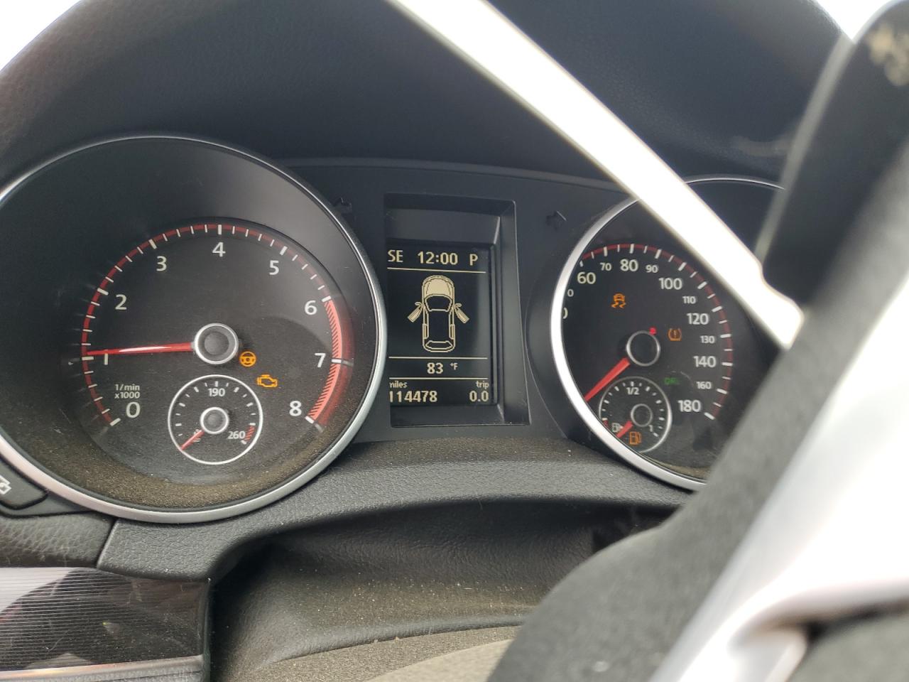 WVWHD7AJ5CW317863 2012 Volkswagen Gti