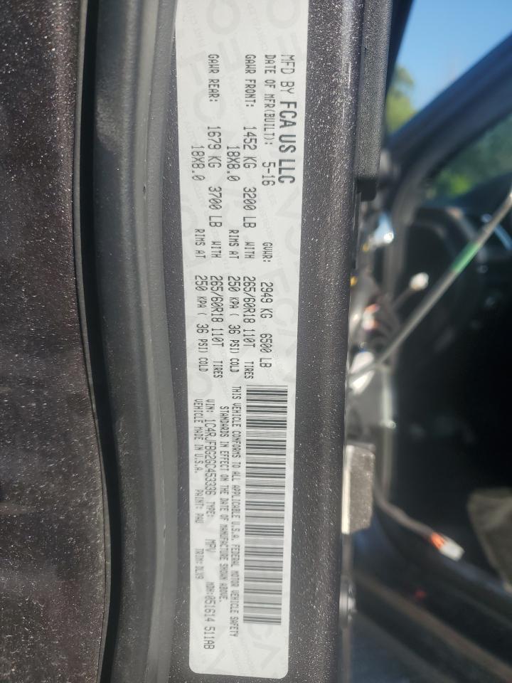 1C4RJFBG2GC453336 2016 Jeep Grand Cherokee Limited