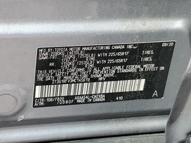 2T3G1RFV3MC145619 2021 TOYOTA RAV 4 - Image 13