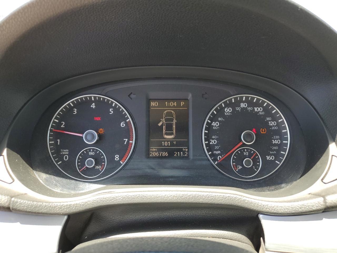 1VWBP7A30CC019900 2012 Volkswagen Passat Se