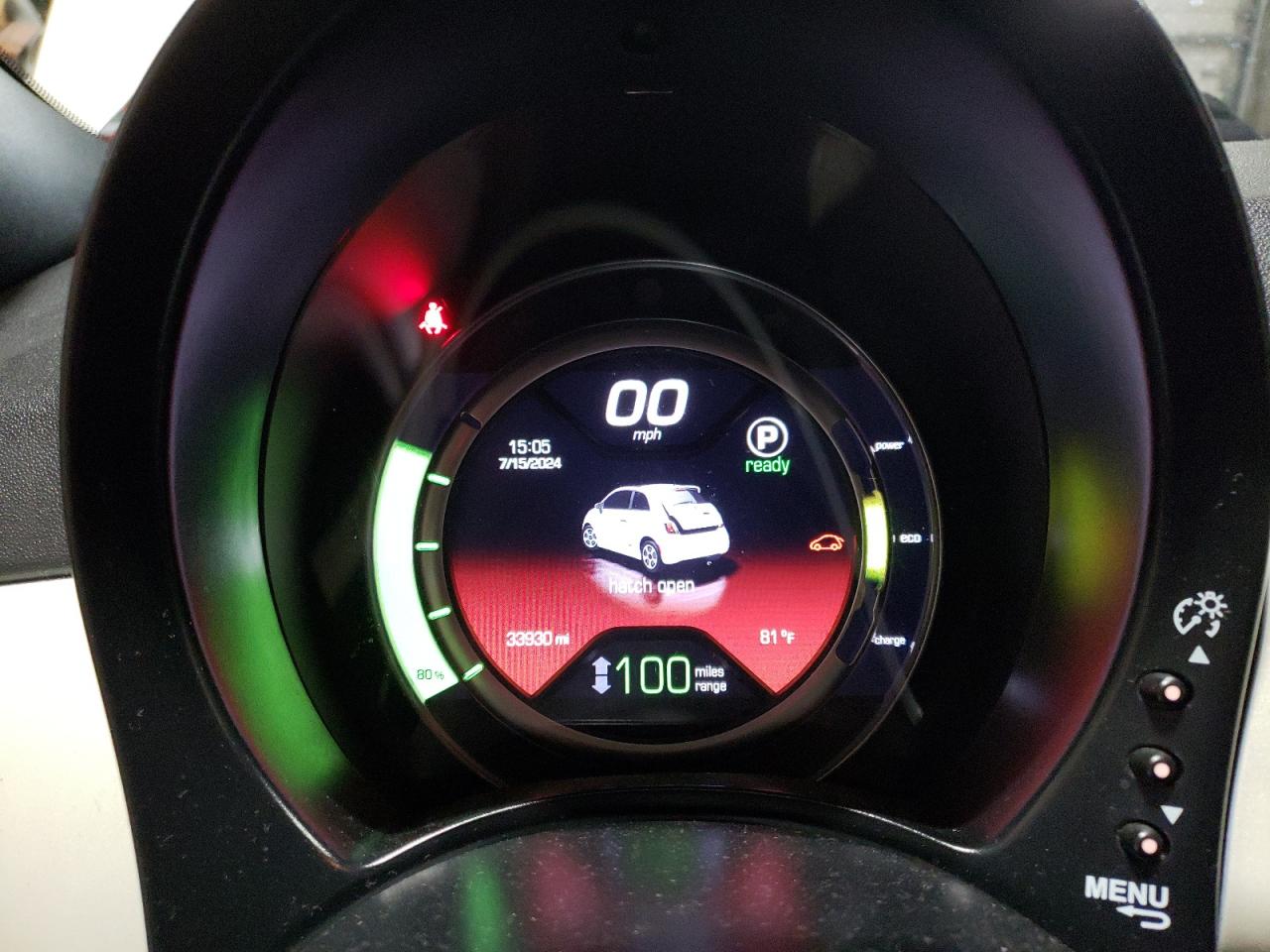 3C3CFFGE9HT508826 2017 Fiat 500 Electric