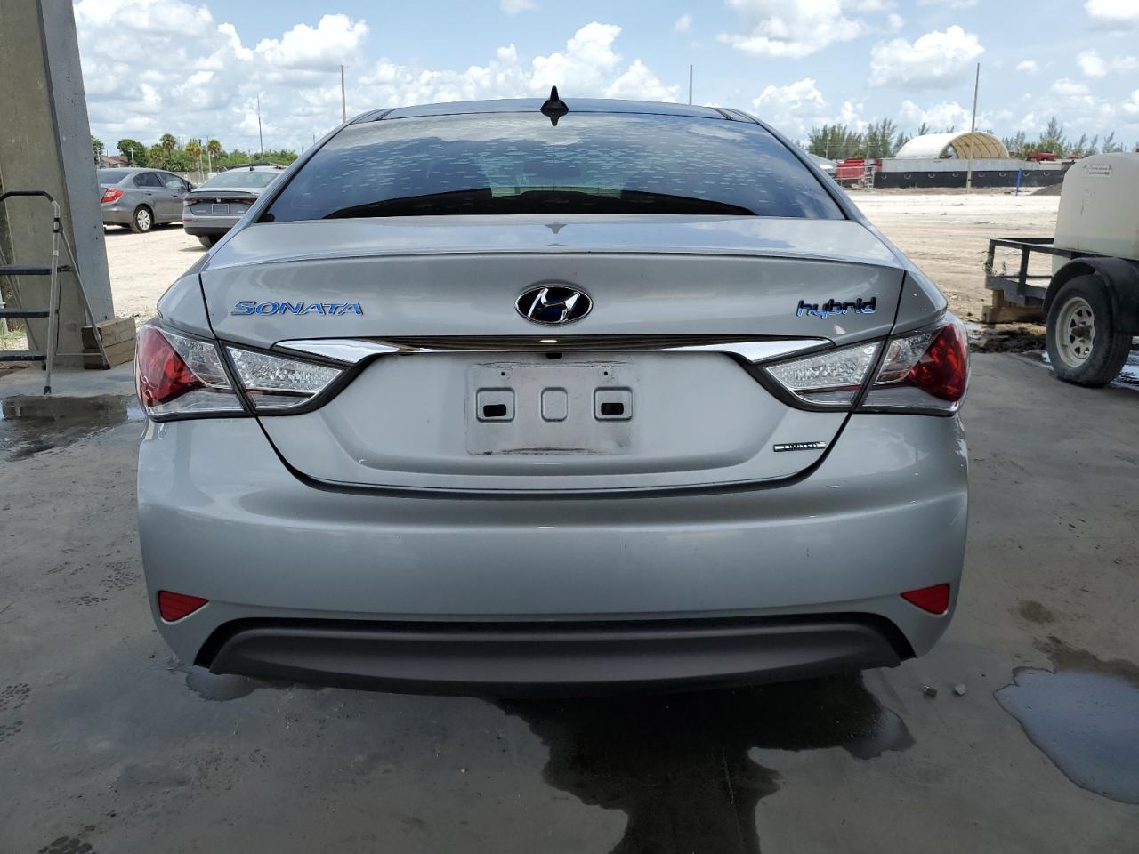 KMHEC4A43EA110351 2014 Hyundai Sonata Hybrid