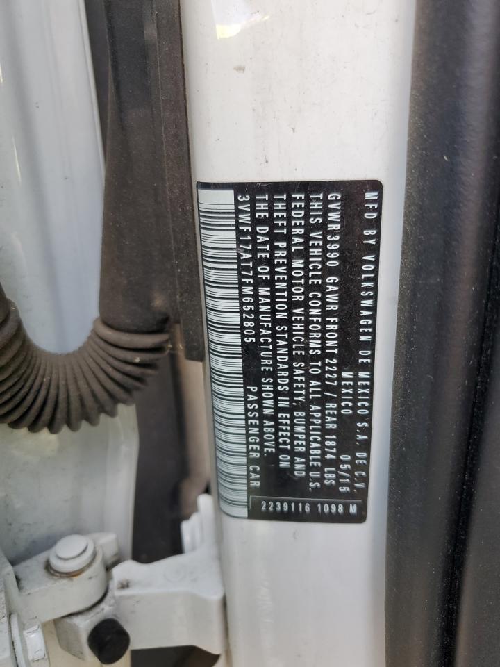 3VWF17AT7FM652805 2015 Volkswagen Beetle 1.8T