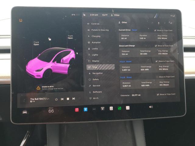 VIN 7SAYGDEE3PA044208 2023 TESLA MODEL Y no.9