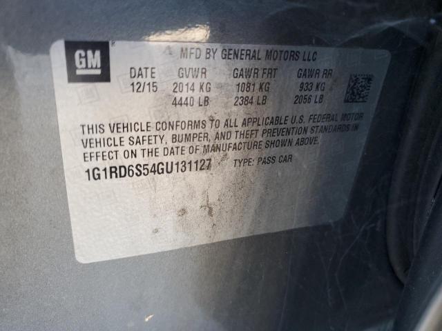 VIN 1G1RD6S54GU131127 2016 Chevrolet Volt, Ltz no.13