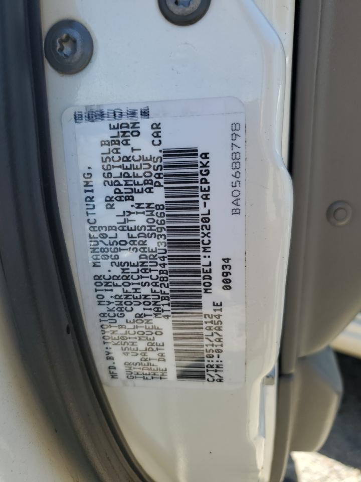 4T1BF28B44U339668 2004 Toyota Avalon Xl