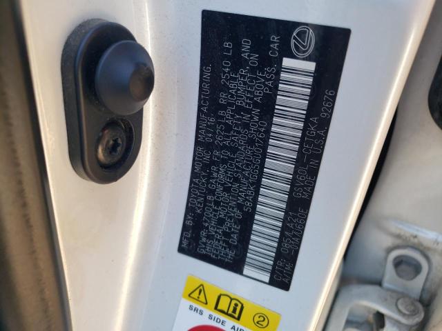 2016 Lexus Es 350 VIN: 58ABK1GG5GU017640 Lot: 61172084