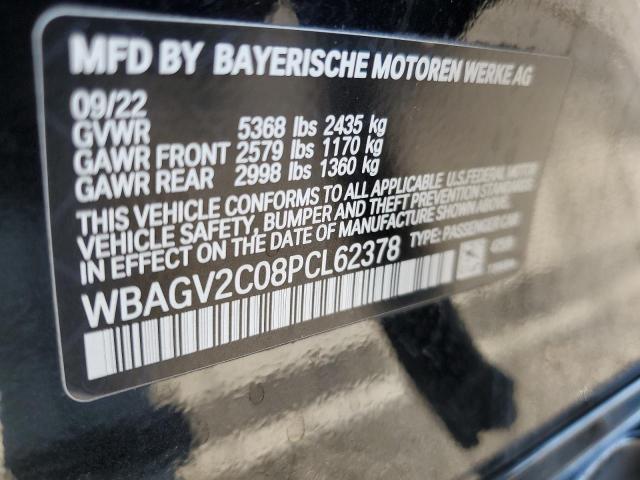 VIN WBAGV2C08PCL62378 2023 BMW 8 Series, 840I no.12