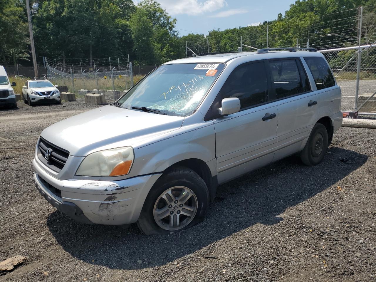 5FNYF18625B043697 2005 Honda Pilot Exl